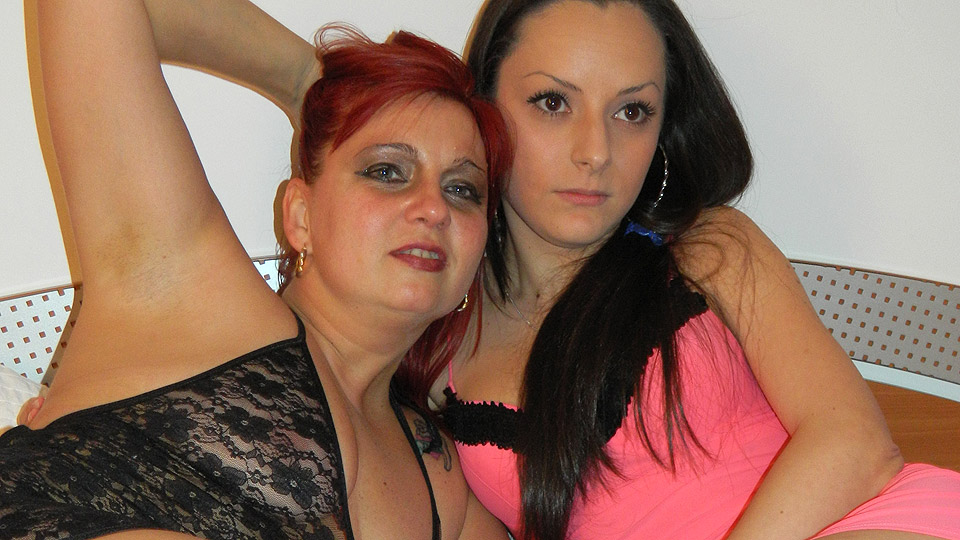 Mature Lesbian Slut And Her Young