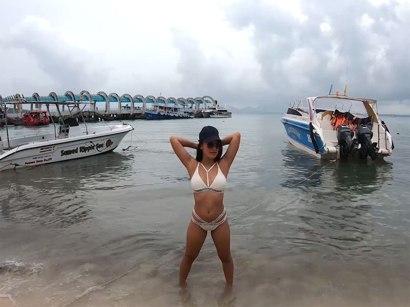 Thai Beach Bikini Porn