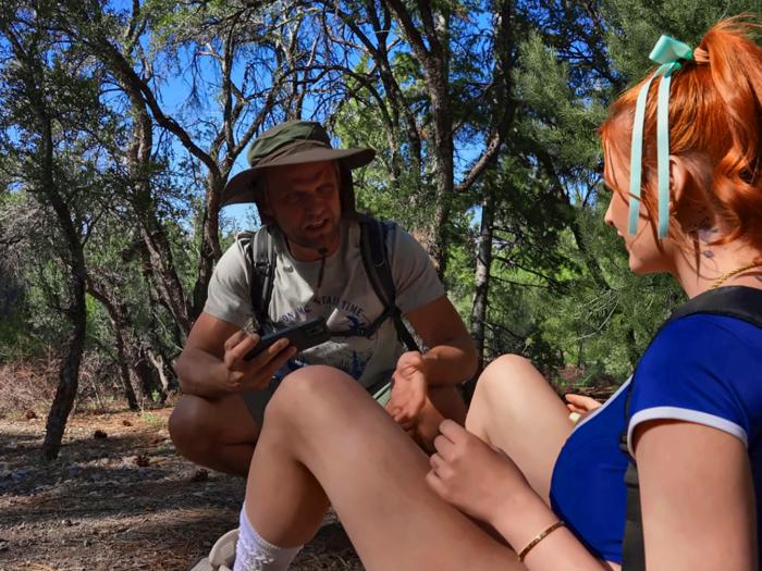 Helping A Horny Hiker