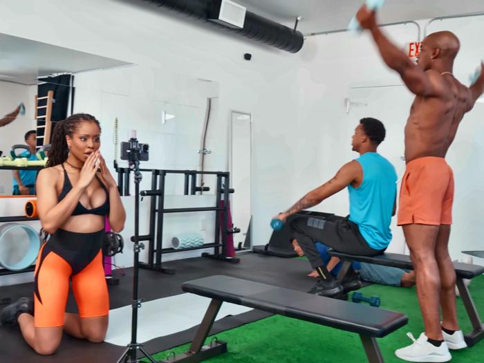 Fitness Influencer Takes On Gym Bros