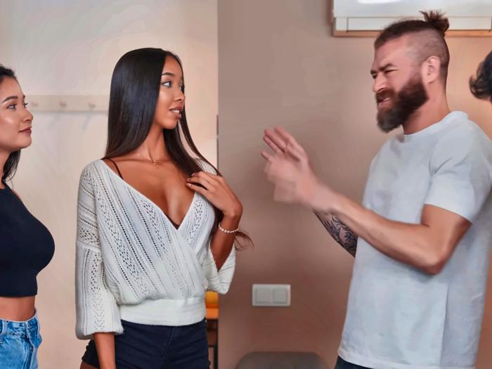 Strip Poker Down The Hall!