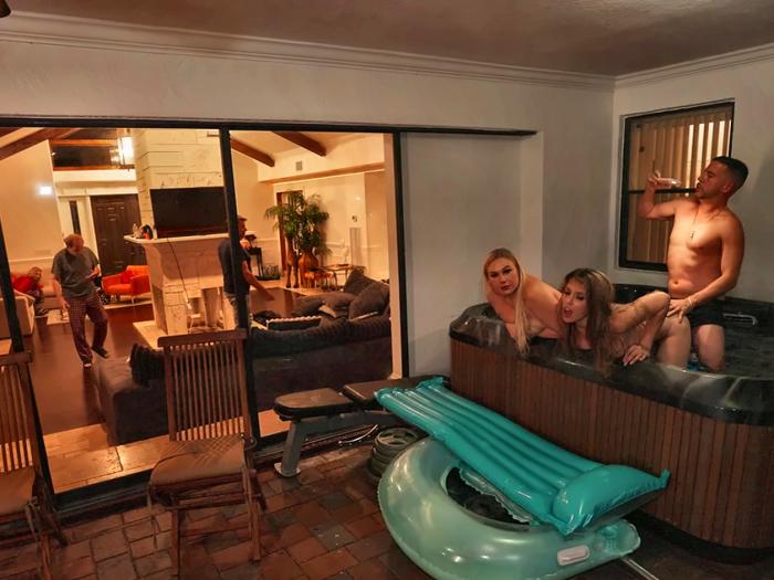 Break-in Threesome Caught on Camera