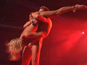 â–· Porn Tube - Porn On Stage - flexi acrobatic sex on public stage -